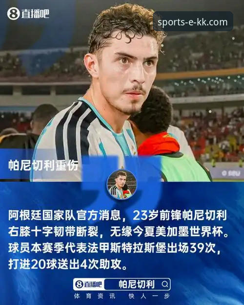 阿根廷锋线新星重伤无缘世界杯：战术影响与平台信息获取深度分析